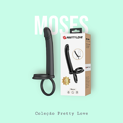 Moses - Anel Companheiro com Plug Anal - Pretty Love