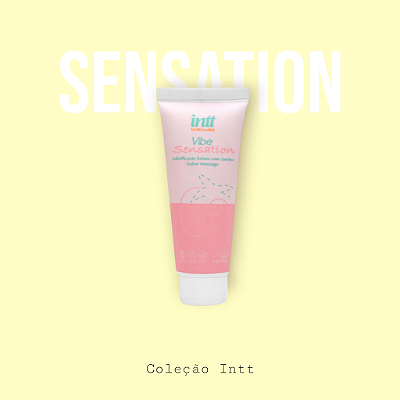 Vibe Sensation Lubrificante Íntimo Vibração 50G Intt