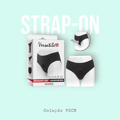 Cinta Peniana Formato de Cueca Strapon Harness 1 - Elastano - VSCN VELTY