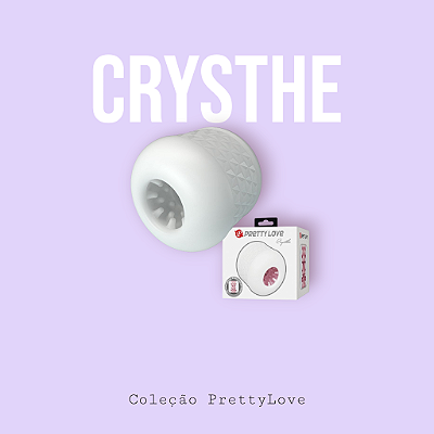 Mini Masturbador Vazado - Formato de EGG - Crysthe - Pretty Love