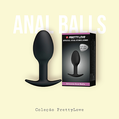 Plug Anal Silicone Anal Balls - Pretty Love