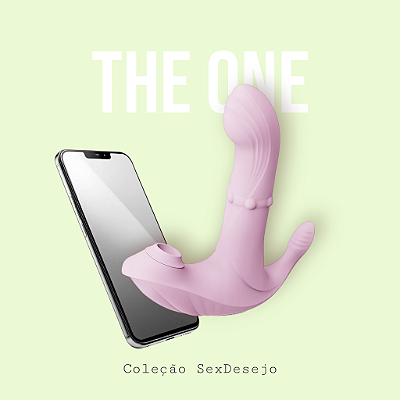 The one - Vibrador de ponto G com Dedilhar / Pulsação / vai e vem de Anel - Com Aplicativo
