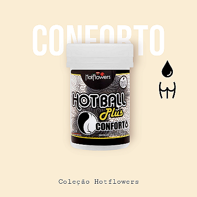 Hot Ball Conforto Bolinha Anestésica 2 Unidades