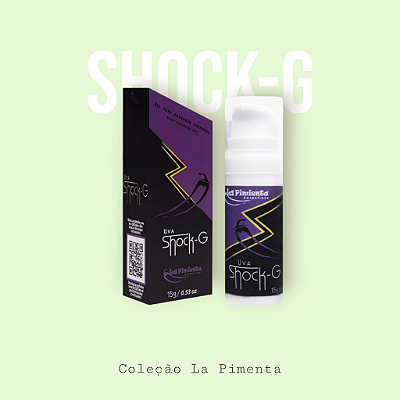 Shock-G Gel Eletrizante Beijável - Uva