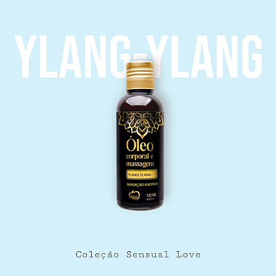 Óleo Corporal Para Massagem 120Ml Sensual Love