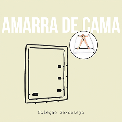 Separador de Tornozelo com Algema para Cama