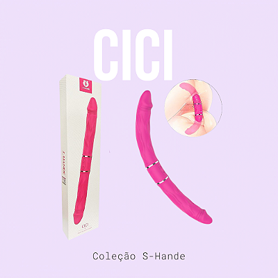 Pênis duplon com vibro - Cici - S-Hande