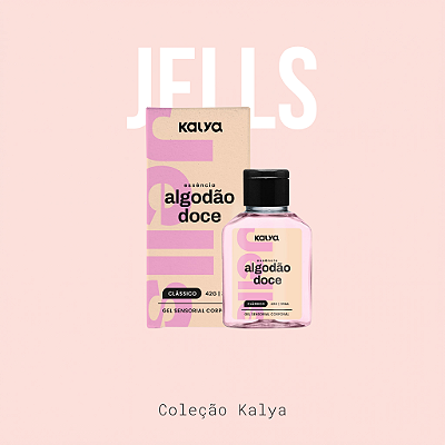 Jells Gel Comestível Hot Algodão Doce - Kalya