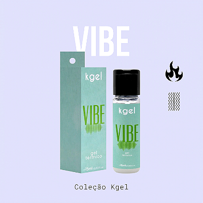 Vibe Gel Vibrador Líquido Térmico 15Ml Kgel