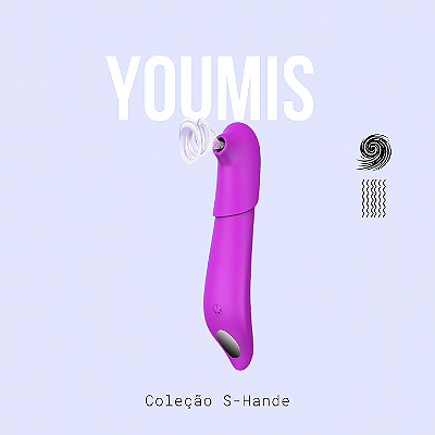 Estimulador de Ponto G e Clitóris - Youmis - S-Hande