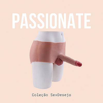 Cinta em Silicone com Prótese Integrada de 17,4 x 4,3cm