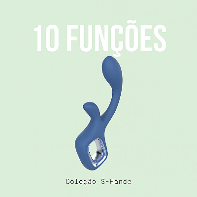 Vibrador de Ponto G e Clitóris - Godlike Pro - S-Hande