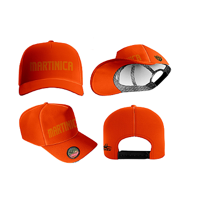 Boné Laranja Martinica