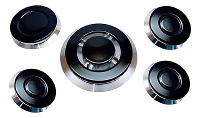 Kit Queimador + Espalha Chama Fogão Cooktop Fischer 1743
