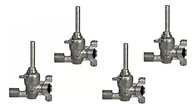 Kit 4 Registro Ramal Rosca Cooktop Fischer R/sm (1 Unid Tc)