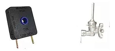 Kit 1 Interruptores+1 Registro Ramal Encaixe Fischer Cooktop