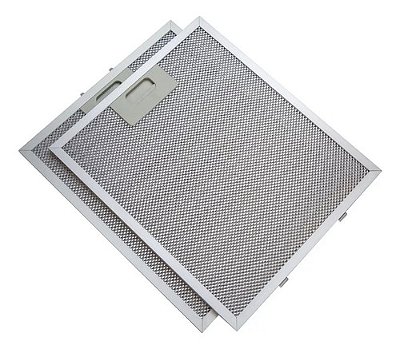 2 Filtros Tela Aluminio Coifa Parede Fischer Talent 60cm