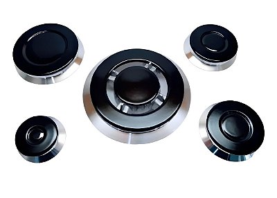 Kit Queimador + Espalha Chama Fogão Cooktop