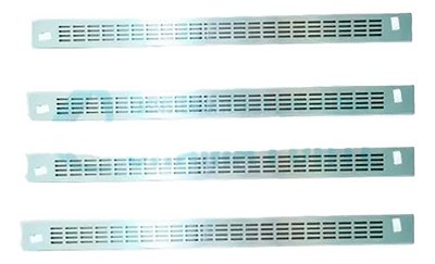 Grade Ventilação Forno De Embutir | 4 Peças | Inox Escovado
