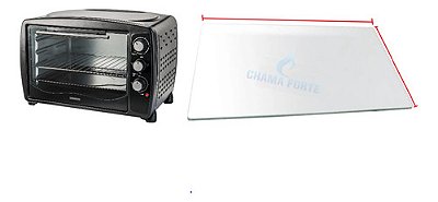 395x280 Vidro Do Forno Agratto 44l Fe44