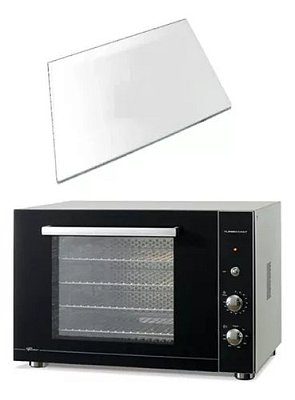 Vidro Interno Para Forno Fischer Turbo Fast 80l 418x274