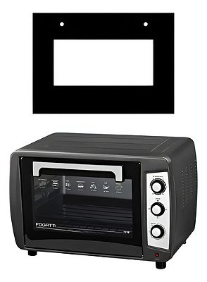 392x282 Fogatti F380 38l Vidro Do Forno Elétrico