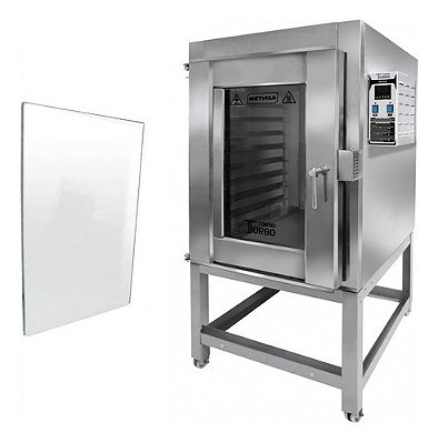1185x765 Vidro Compatível Para Forno Elétrico Metvisa Turbo