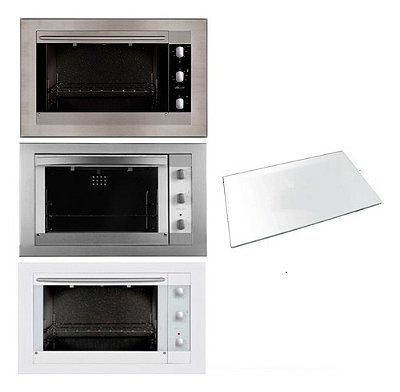 Vidro Forno Elétrico Built Blt Fi In Embutir 465x325