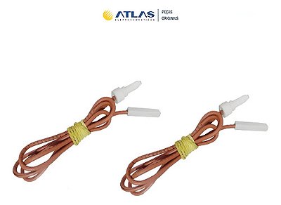 KIT 2 VELAS ELETRODO MESA 270 ATLAS DAKO ACENDEDOR