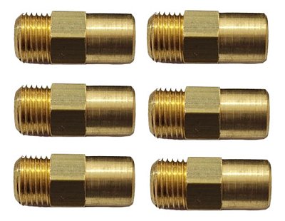 KIT 6 INJ LATAO BRASTEMP ANT RAMAL 0,60MM ALG9