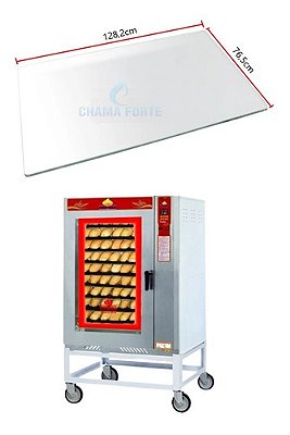 Vidro Forno Progás Prp-10000 Style Antigo 1282x765x8mm