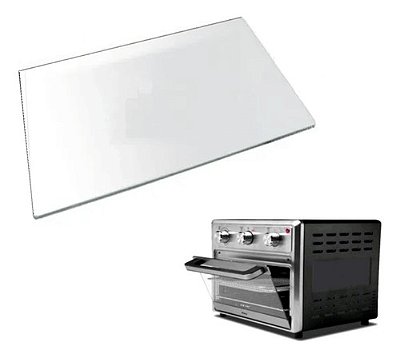 350X205 Vidro Do Forno Elétrico Philco Air Fryer Pfe25 25l