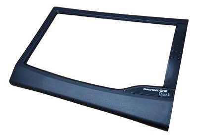 KIT MOLDURA PRETA PUXADOR SERIGRAFIA + ADESIVO FORN GOURMET GRILLBLACK