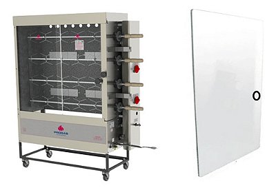 Vidro Frangueira Progás Pr-621 E Pr-623 817x450x5mm