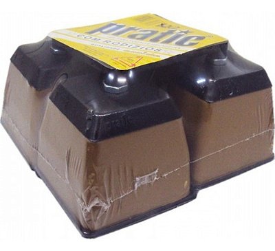 PE P/GELAD/FOGAO PLAST QUADR PRATIC BEGE