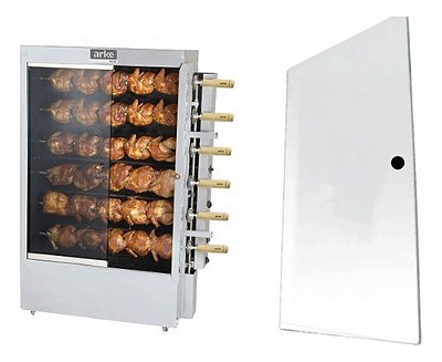 Vidro Frangueira Assadeira Arke 30 Frangos Fg-30 1110x580