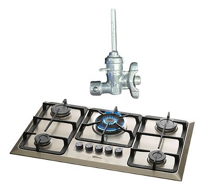 REGISTRO ZAMAC  R E SR INFINITY MESA INOX HASTE LONGA