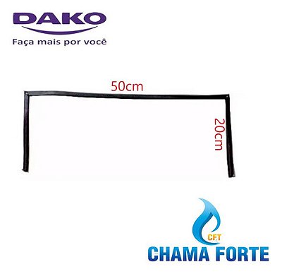 Borracha Forno Dako Couraçado 50x20.