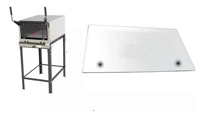 530x300 Vidro Do Forno Compativel C/Progas Prp-800