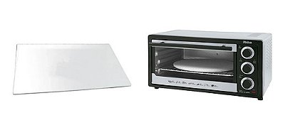 Vidro Do Forno Philco Pizza Na Pedra 345x175mm 345x175