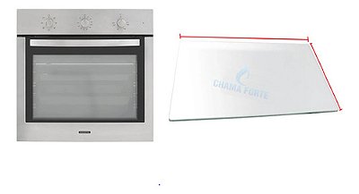 518x398 Tramontina New Inox Cook 60 F7 Vidro 4mm Interno Do Forno