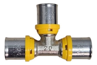 TEE p/ Gas 20 - 20 - 20mm