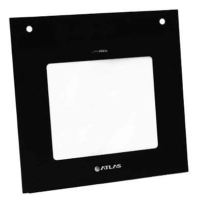 VIDRO FORNO 4Q PRETO AGILE GLASS 17
