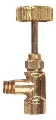 VALVULA AGULHA ANGULAR 1/8 NPT (E) X 1/8 NPT (I) EC 5 - JK