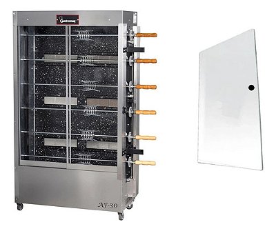 1143x450 COM FURO Gastromaq Vidro Assadeira Frangueira