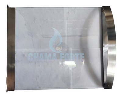 Porta Forno Layr Similar Luxo Crystal Style Onix Gold Jady