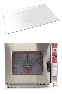 716x515 Progás 5 Esteiras Prp-5000nl Vidro 5mm Forno Turbo