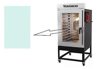 VIDRO compativlel forno venancio FVT10 995X725 X 5MM