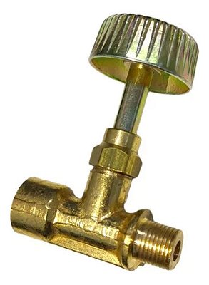 VALVULA AGULHA 1/8 NPT (I) X 1/8 NPT (E) EC 5 - JK
