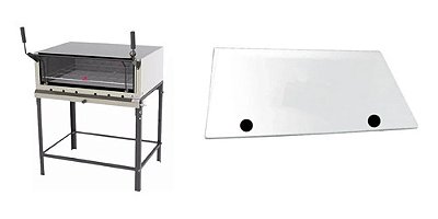 Vidro Do Forno Prógas Prpe-900 Prp-1000 975x290x4